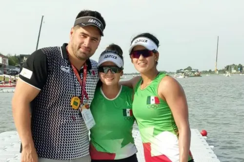 Kayakistas mexicanas Alanís y Montemayor con bronce en Mundial