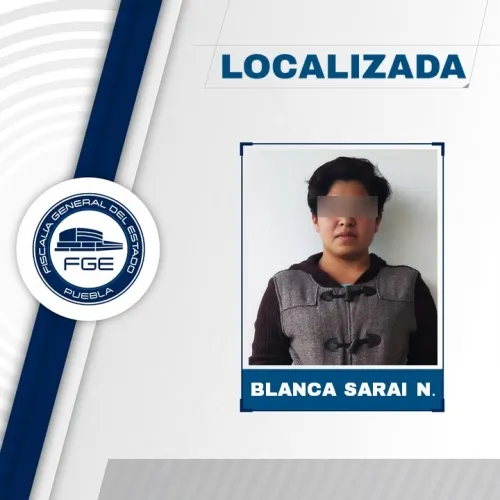 Fiscalía de Puebla localizó a joven estudiante reportada como desaparecida