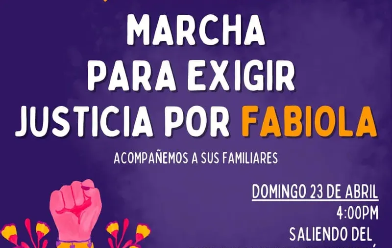 Marcha por Fabiola