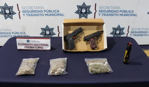 Detienen a tres hombres posiblemente relacionados en un robo a la ruta 72
