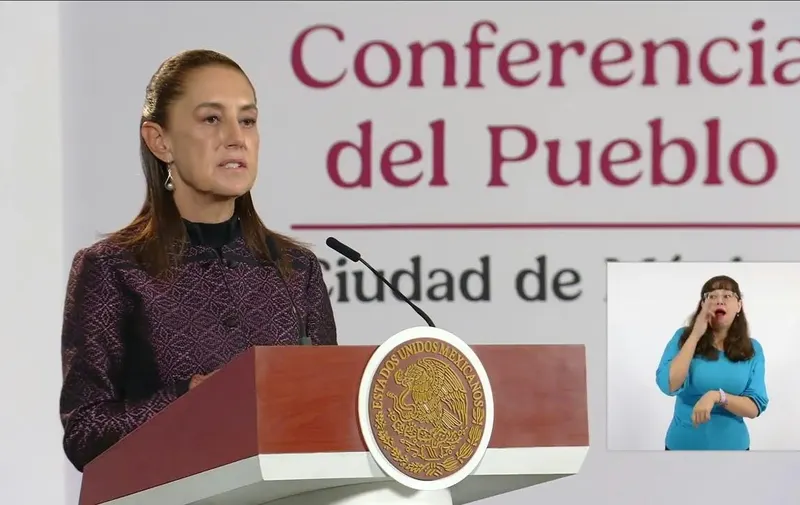 México no tiene evidencia de disparos hacia EE.UU. desde su territorio: Sheinbaum