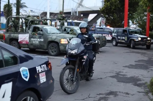 Realizan operativo en Mercado Morelos contra venta ilegal de alcohol