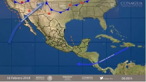 Continuarán las lluvias en gran parte del país