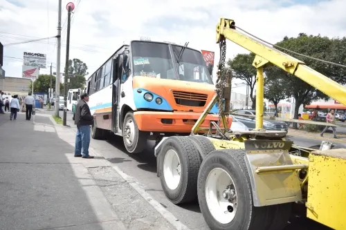 Secretaría de Movilidad intensifica operativos contra unidades del transporte público