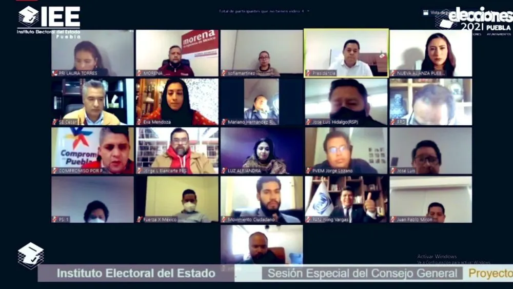 IEE aprueba coaliciones “Va Por Puebla” y “Juntos Haremos Historia en Puebla”