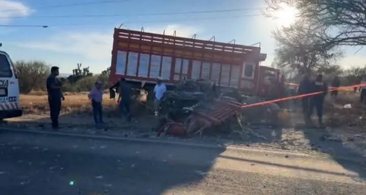 Accidente vial en la federal Puebla-Tehuacán