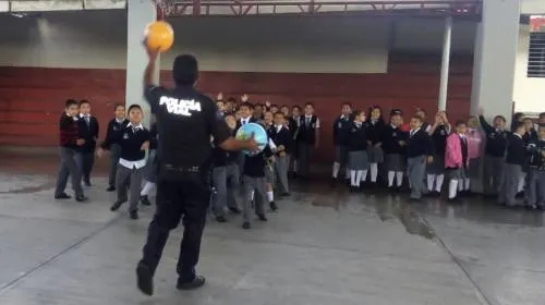 Promueve SSP la educación vial entre la niñez de Xicotepec