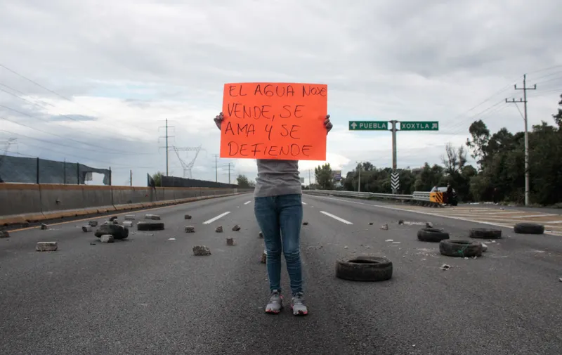 Pobladores de Xoxtla reabren la autopista México-Puebla tras 11 horas de bloqueo