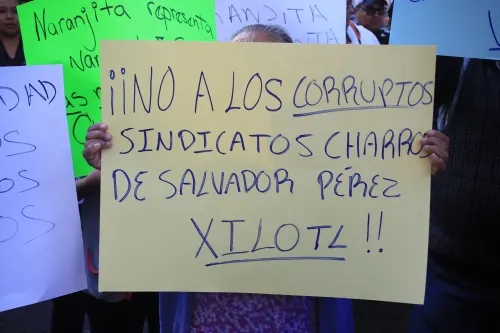 Naranjitas nuevamente hacen de las suyas y se enfrentan con trabajadores del OOSL