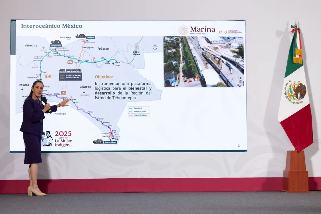 Gob Mex Avance Tren Interoceanico