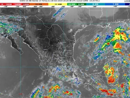 ¡No guarde el paraguas! Seguirá la lluvia en centro y sur del país
