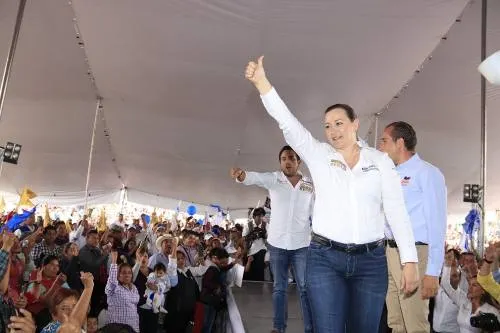 Dice MEA que no se confiará de las encuestas, aunque ella vaya por arriba de sus adversarios