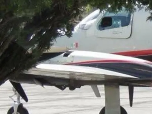 Roban $800 mil de programas federales de avioneta; un muerto