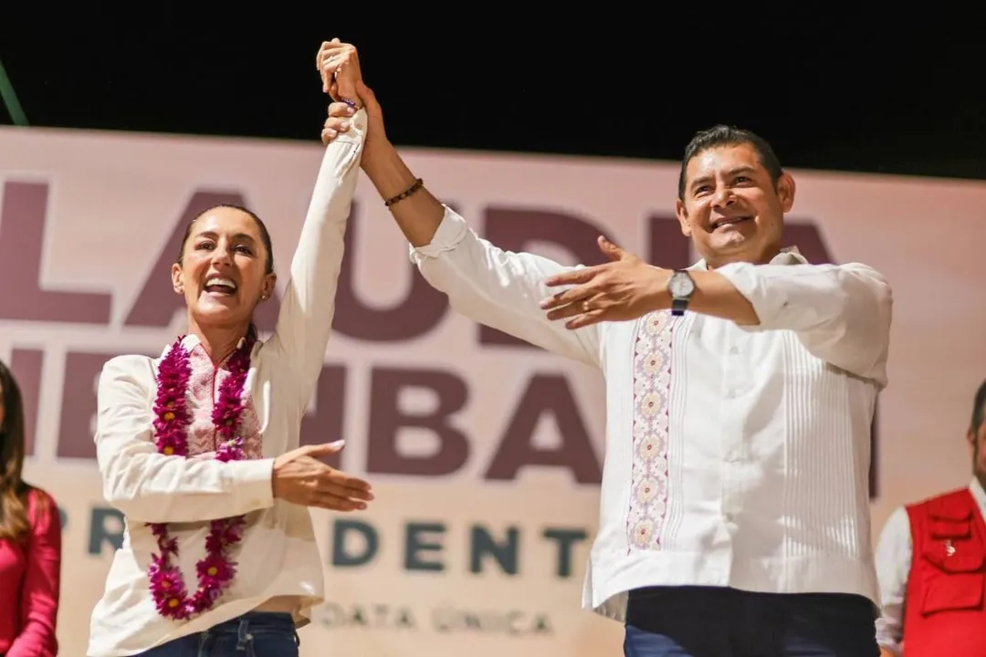 Claudia Sheinbaum Alejandro Armenta Acatlan De Osorio