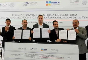 Firman convenio gobierno estatal y la Corett