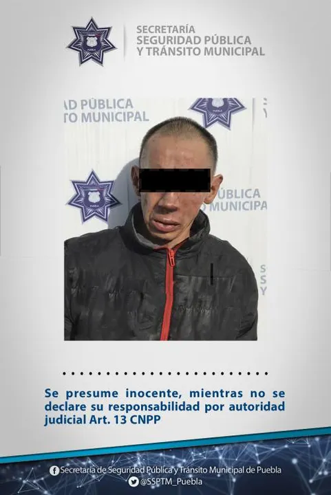 Detiene SSPTM a masculino que probablemente asaltó a los ocupantes de un vehículo