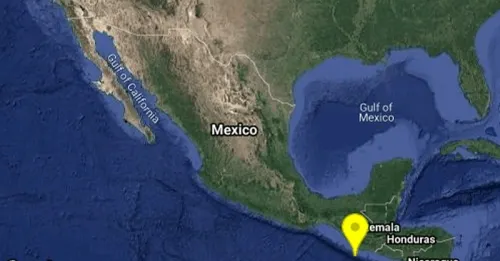 Sismo magnitud 5.7 sacude Chiapas