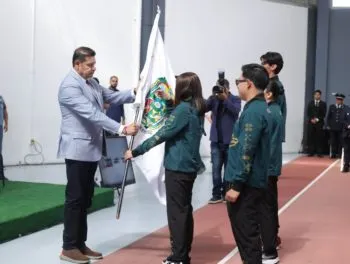 Abandera Gobierno de Puebla delegaciones para Paralimpiada y Juegos Nacionales Populares 2026