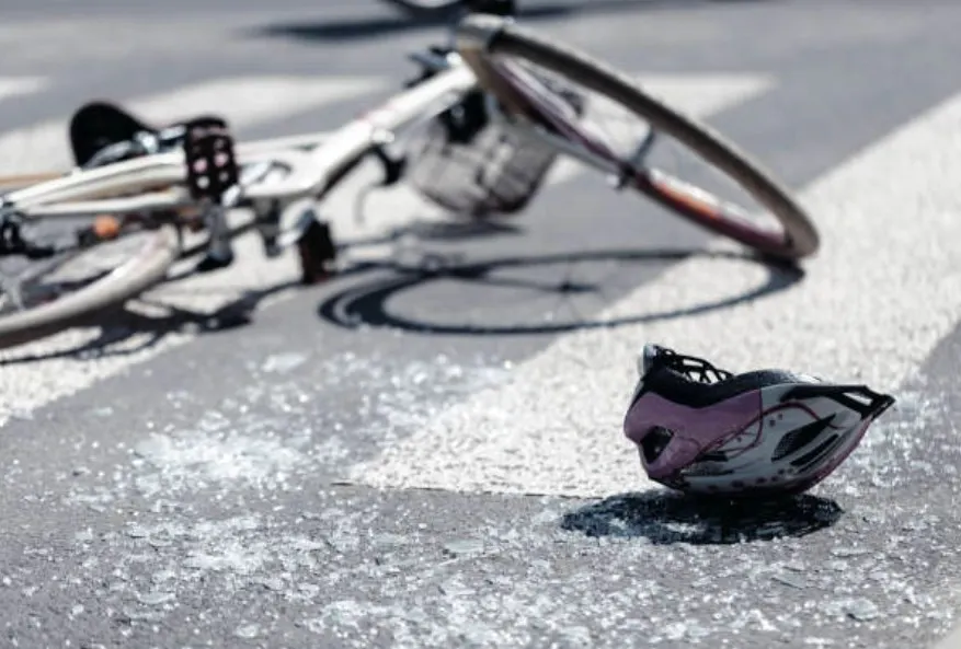 Bici accidente