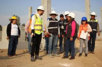 Supervisa Ayuntamiento de Puebla la construcción del mercado San Ramón