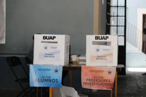 La BUAP realiza jornada electoral para renovar a los integrantes del Honorable Consejo Universitario