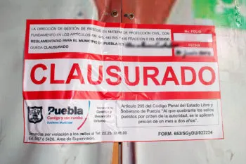 Ayuntamiento de Puebla ha sancionado a dos mil 385 establecimientos