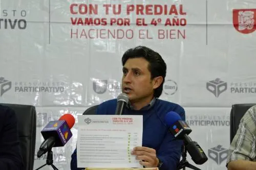 Con Presupuesto Participativo, ciudadanos deciden obras 2018 en San Pedro Cholula