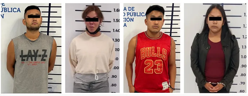 Detiene policía de San Andrés Cholula a cuatro presuntos responsables de robo a negocio