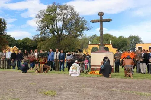 Conmemora San Pedro Cholula 499 años de la matanza