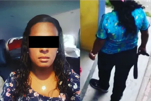 Detienen a profesora captada golpeando a un alumno con un cinturón