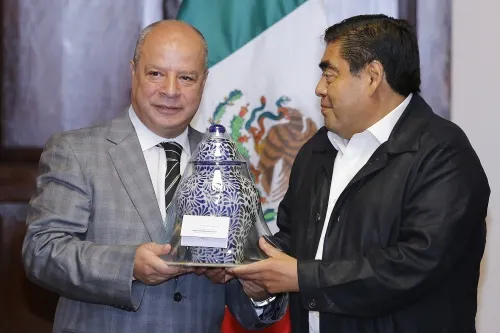 Barbosa Huerta se reúne con Embajador de Marruecos
