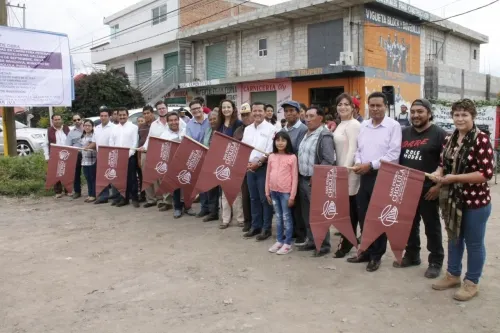 Invierte gobierno de San Pedro Cholula en  infraestructura urbana para juntas auxiliares