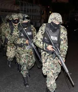 Detienen a nueve presuntos zetas en Coahuila