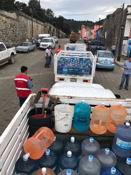 Agua de Puebla para Todos y SOAPAP unieron esfuerzos en apoyo a poblaciones de la Mixteca