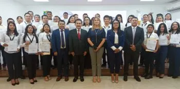 Fiscal de Puebla encabeza la toma de protesta de 34 auxiliares del Ministerio Público