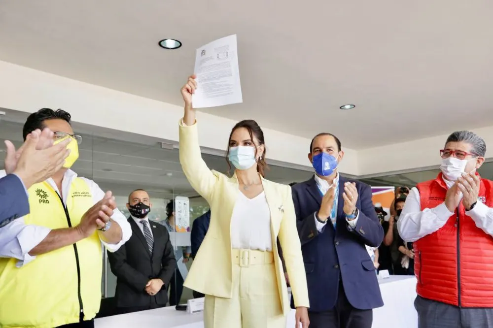 Lupita Jones se registró como candidata a gobernadora de Baja California