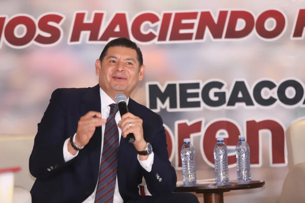 Armenta minimiza encuestas de Eduardo Rivera y niega rompimiento de la 4T en municipios