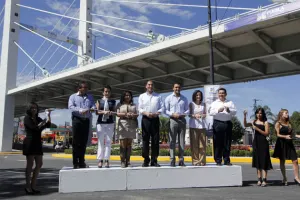 Rafael Moreno Valle inaugura Viaducto de Valsequillo