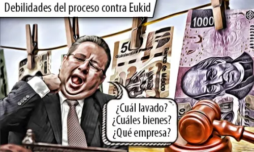 Debilidades del proceso contra Eukid Castañón por lavado de dinero