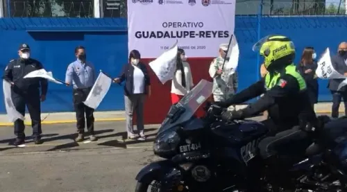 Rivera Vivanco da el banderazo de salida al operativo Guadalupe-Reyes