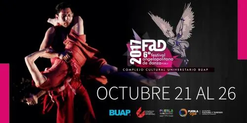 Se realizará la 6ª edición del Festival Angelopolitano de Danza Fad Puebla 2017