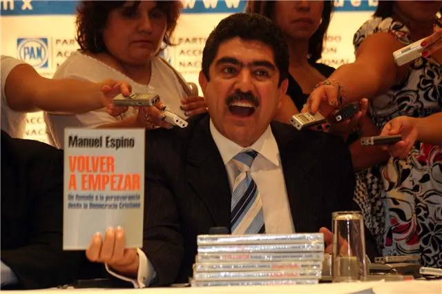 Espino afirma que Calderón es alcohólico