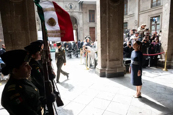 Claudia Sheinbaum encabeza conmemoración del 153 aniversario luctuoso de Benito Juárez