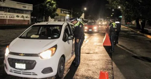 Instaló Seguridad Pública municipal de puebla dispositivo Alcoholímetro