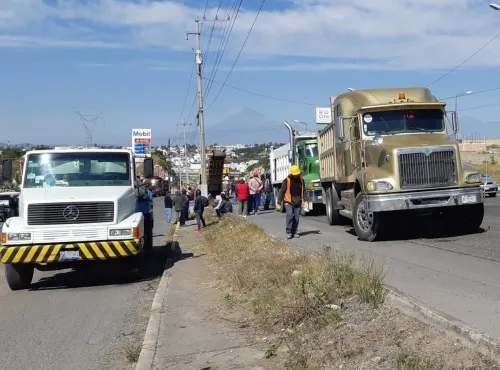 En Puebla no se va a permitir que vándalos suspendan obras en el Periférico Ecológico