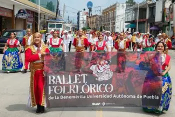 Ballet Folklórico BUAP lleva la riqueza cultural de Puebla y Veracruz a la Muestra Orgullo Halcón
