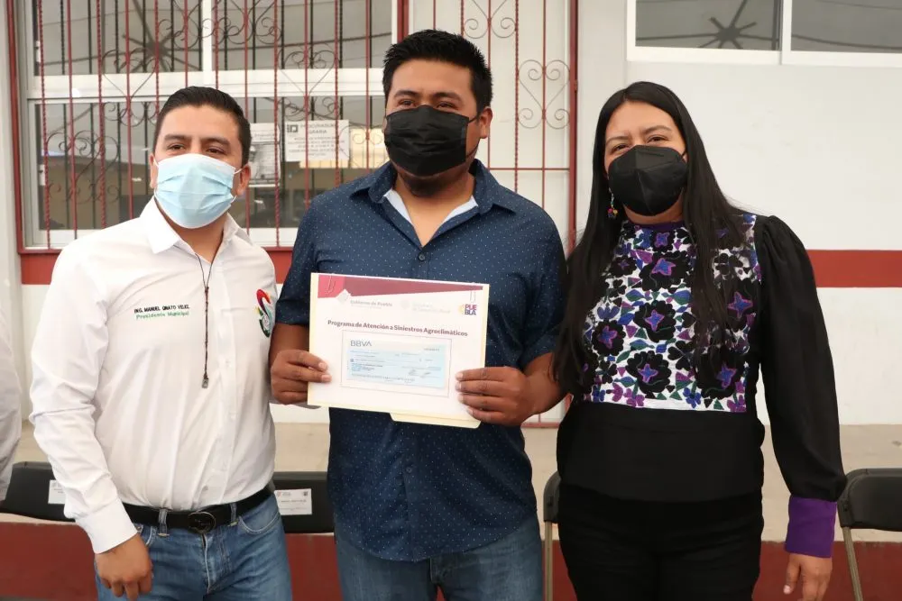 Indemniza SDR a 348 productores por siniestros agroclimáticos