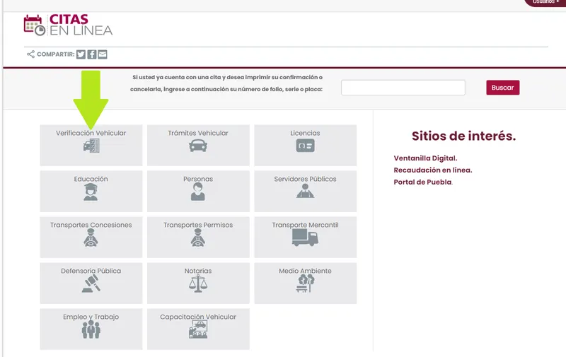 Trámite verificación vehicular
