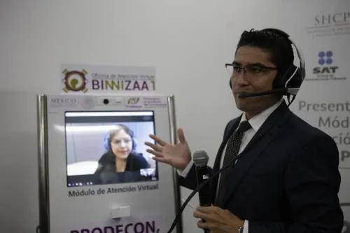 PRODECON y SAT firman convenio para instalar oficinas de atención virtual