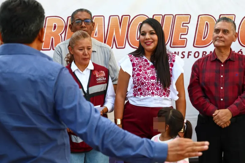 San Pedro Cholula inicia obras de rehabilitación en Santiago Momoxpan y San Diego Cuachayotla